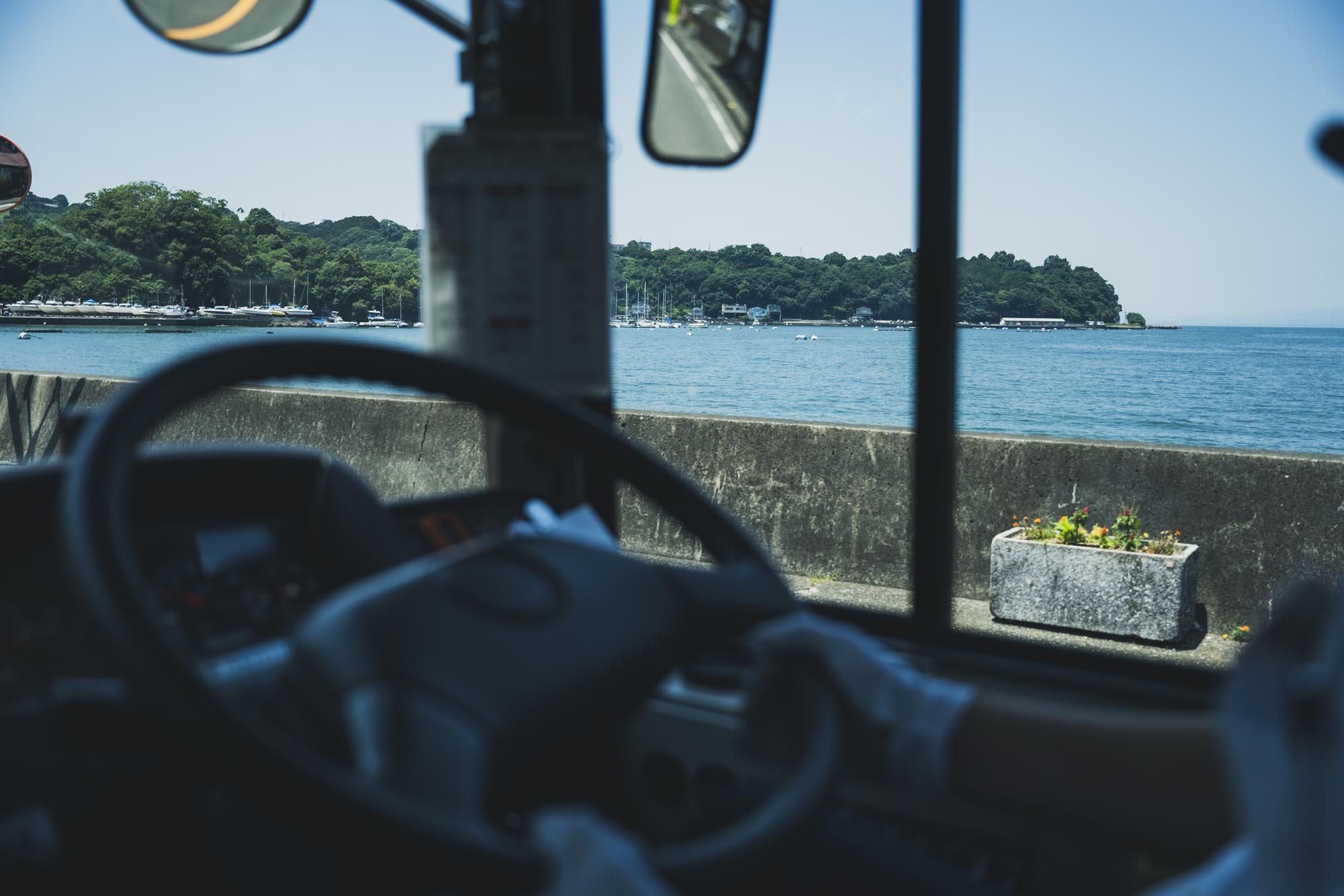 東海バスの運転シーン