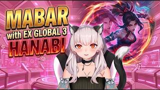 mabar ex global 3 hanabi VIP #mlbb #shorts #vtuber #mabar