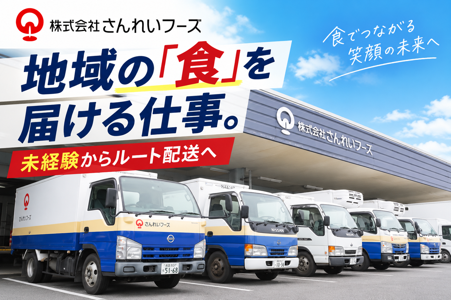 近距離納品ドライバー｜配送